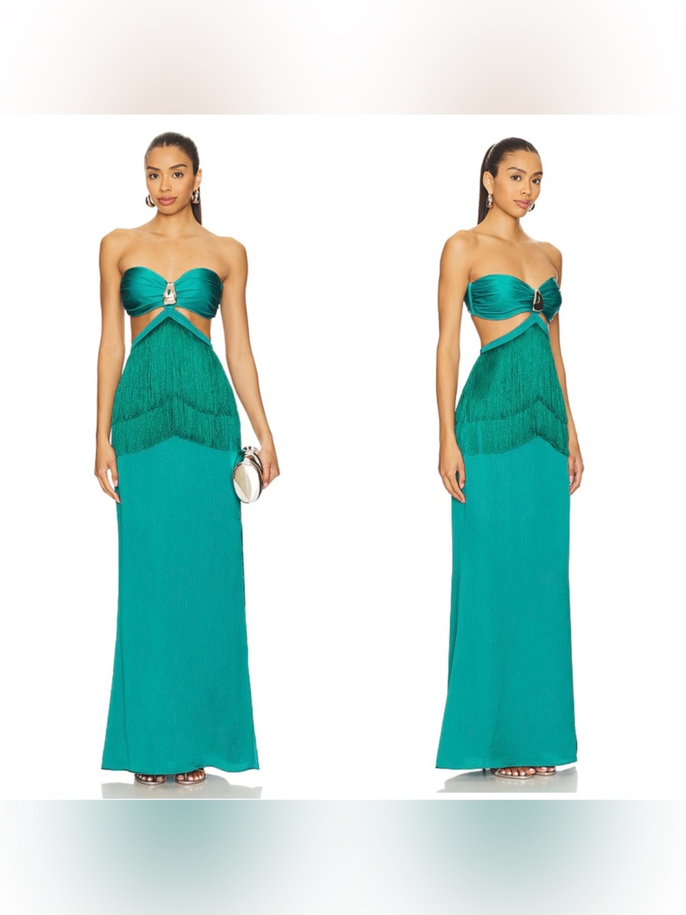 NWT Baobab Dua Dress in Emerald Green